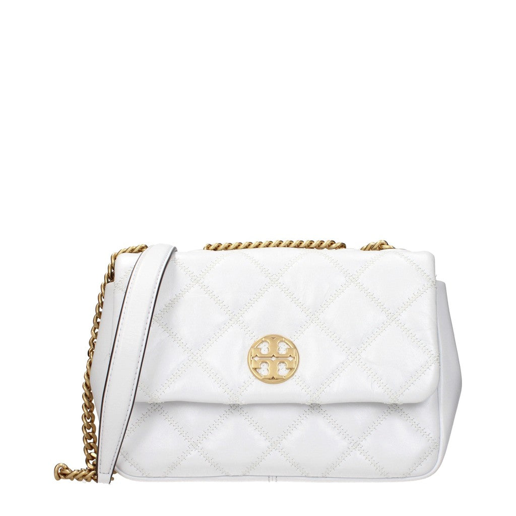 Tory Burch Gewatteerde schoudertas – Wit