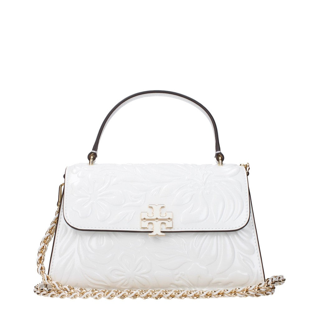 Tory Burch Handtas met reliëf – Wit
