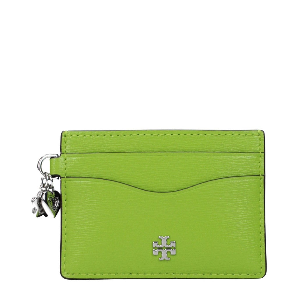 Tory Burch Kaarthouder met bedels – Limegroen