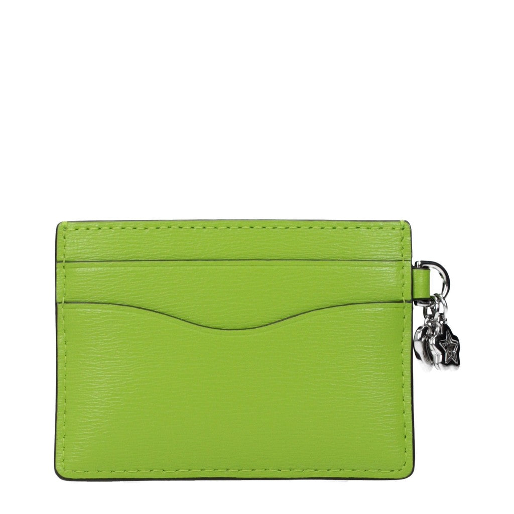 Tory Burch Kaarthouder met bedels – Limegroen