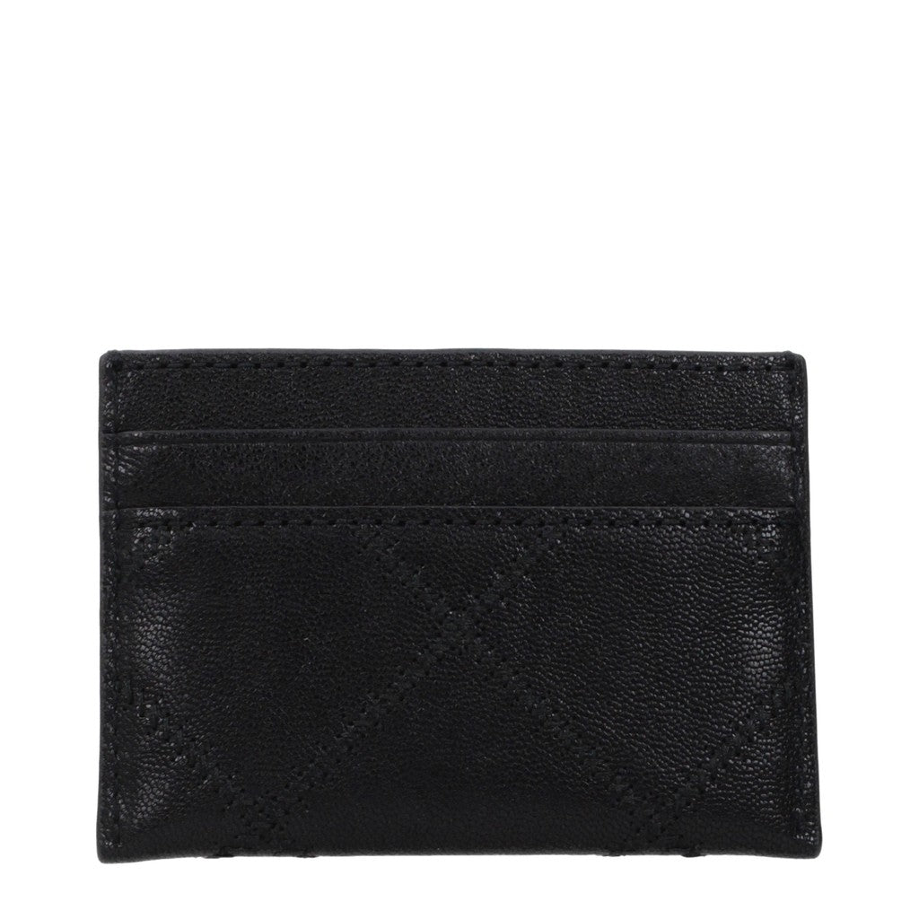 Tory Burch Kaarthouder met logo – Zwart