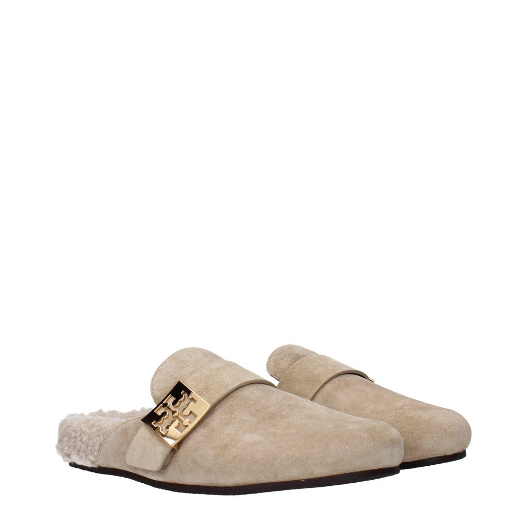 Tory Burch Mellow Muiltjes – Beige