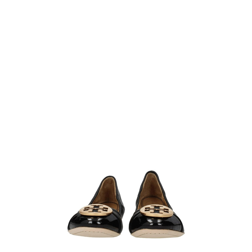 Tory Burch Minnie Cap-Toe Ballerina's – Zwart