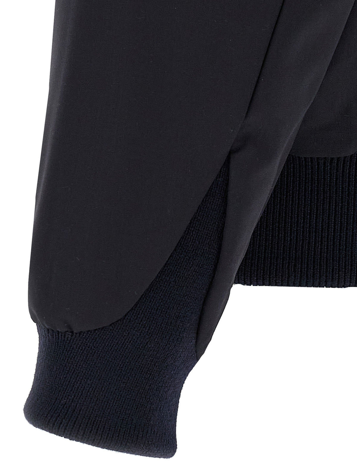 Fear of God Trainingsjack van scheerwol – Marineblauw