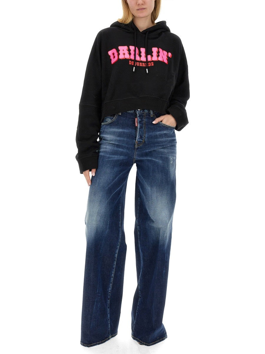 Dsquared2 Traveller Jeans – Donkerblauw