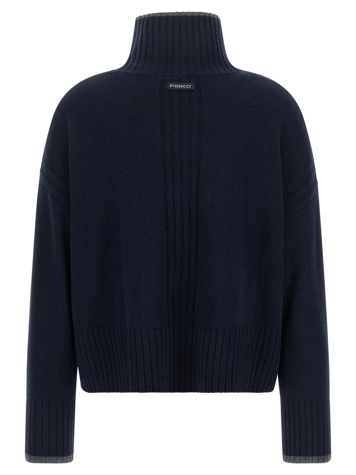 Pinko Coltrui van wol en kasjmier – Marineblauw