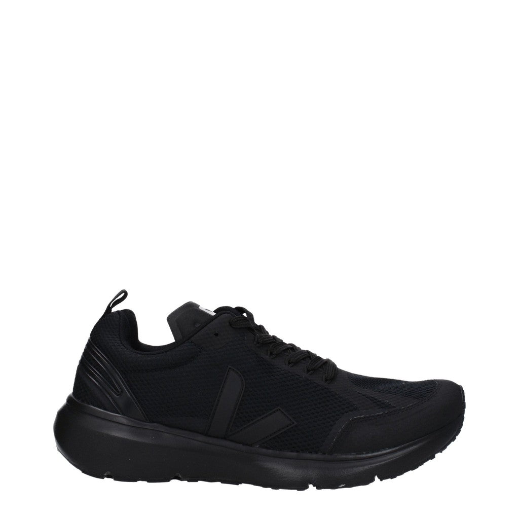 Veja Sneakers van stof en rubber – Zwart
