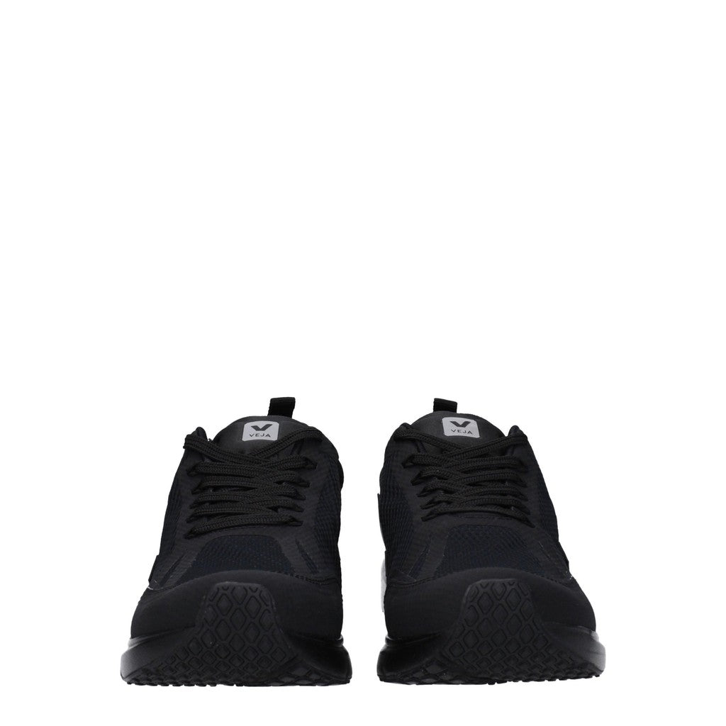 Veja Sneakers van stof en rubber – Zwart