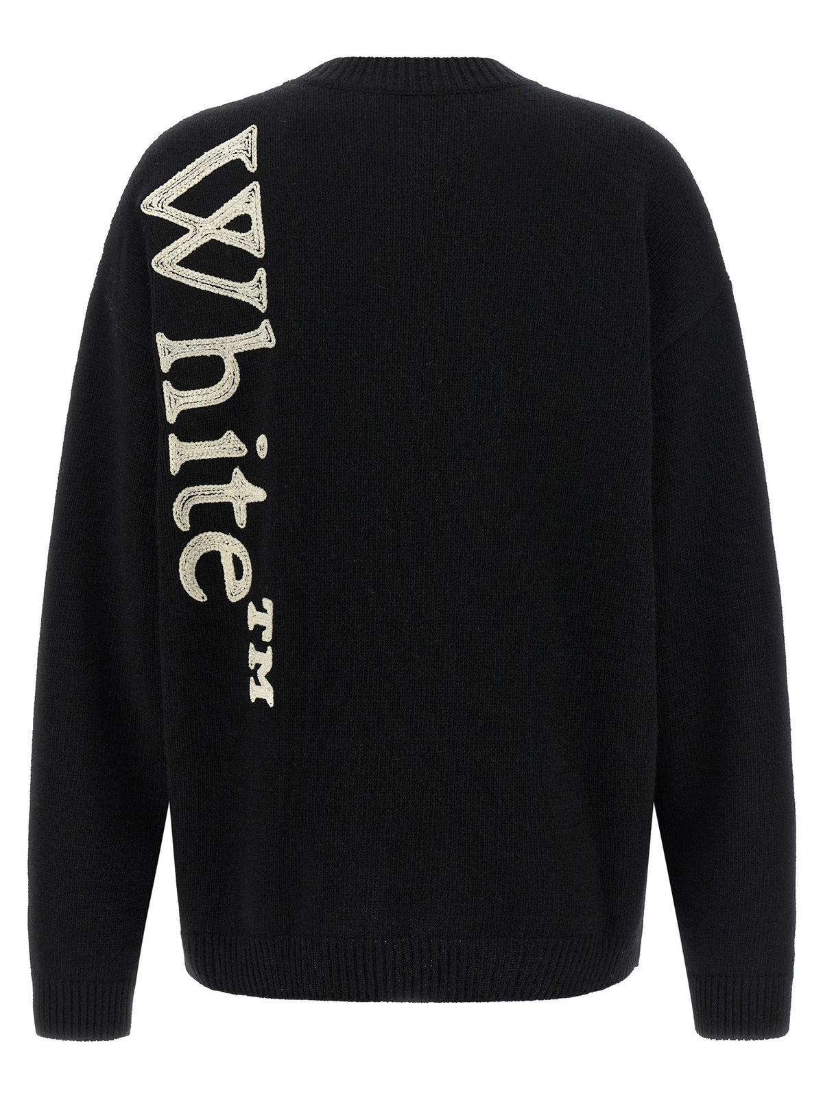 Off-White Vertical Bookish Trui – Wit / Zwart