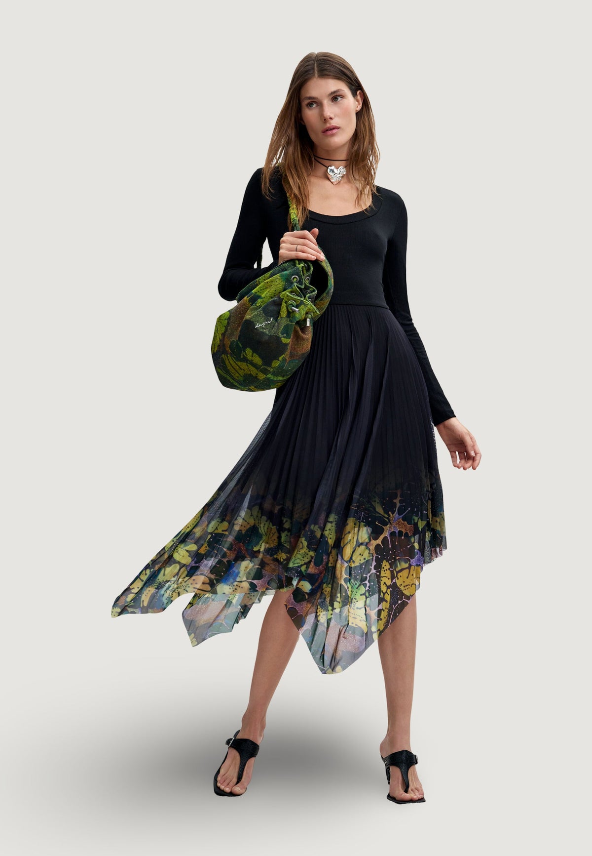 Desigual Alba Lacroix Jurk – Zwart