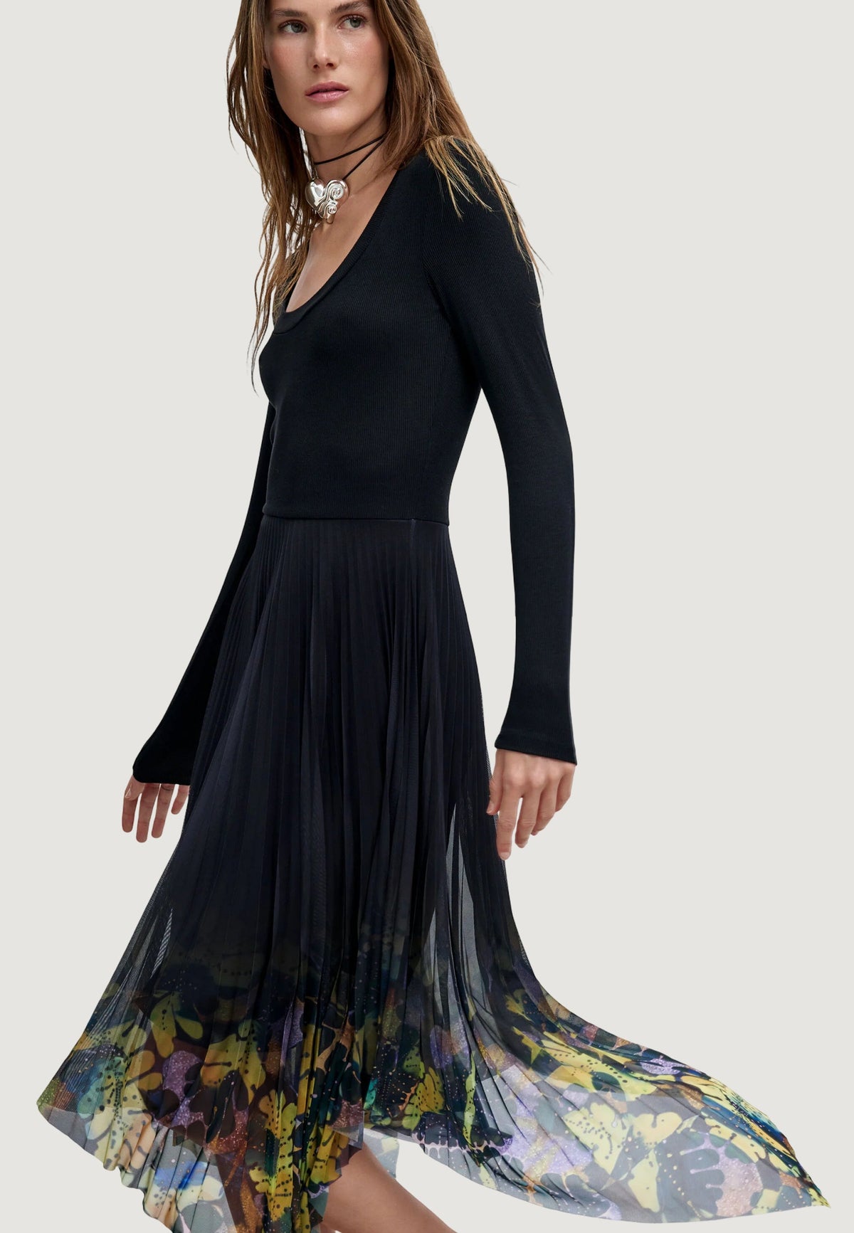 Desigual Alba Lacroix Jurk – Zwart