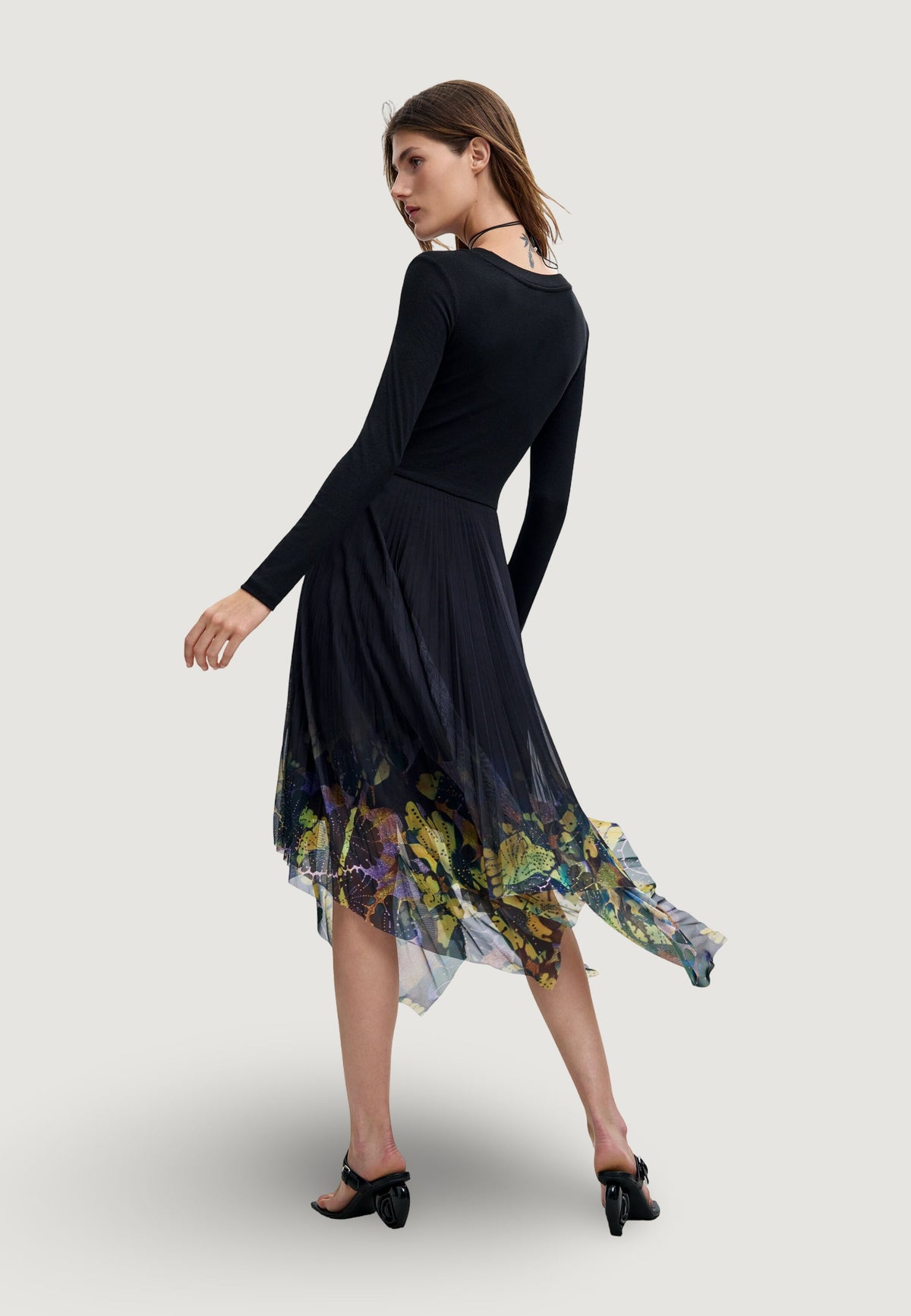 Desigual Alba Lacroix Jurk – Zwart
