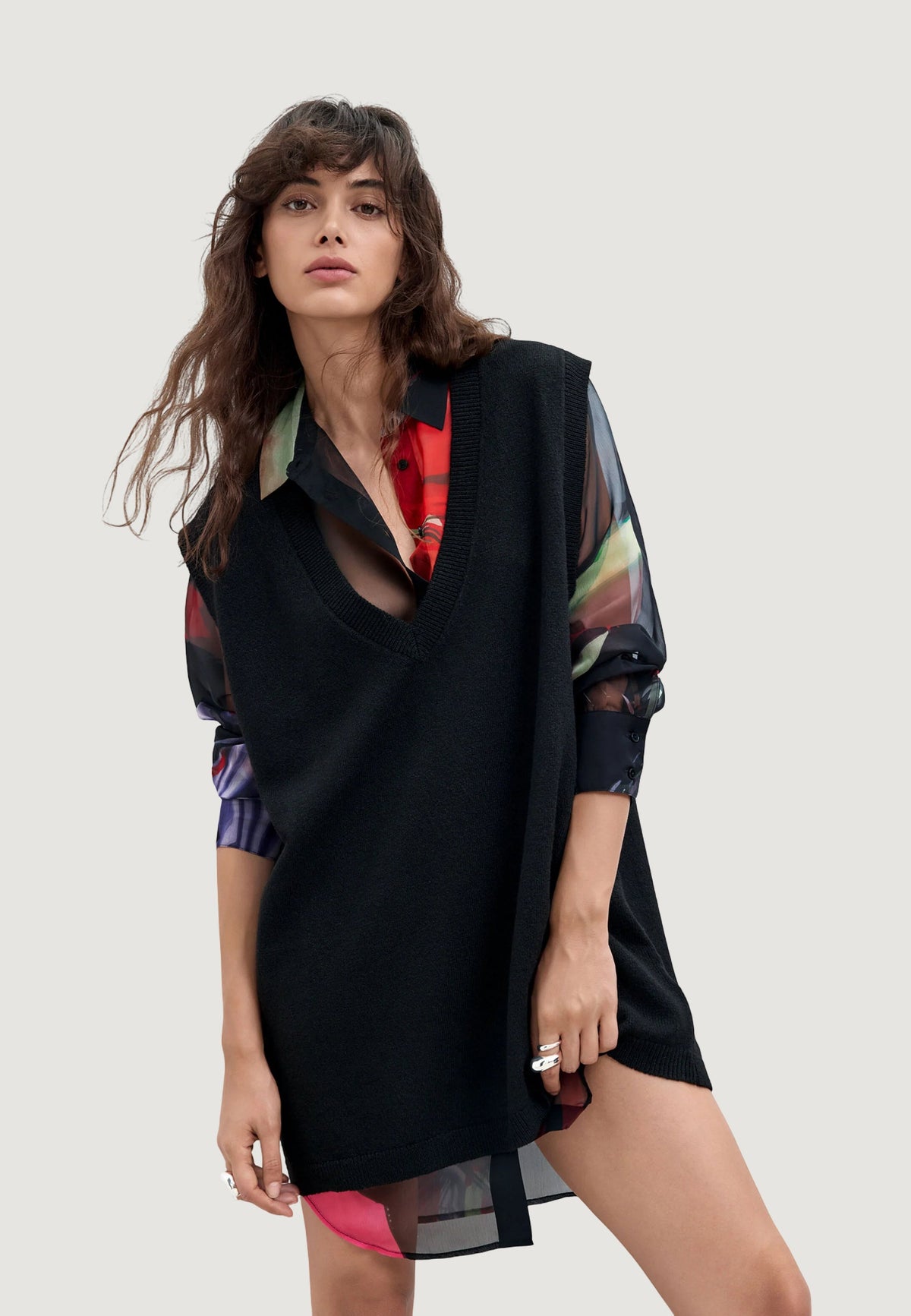 Desigual Mamen Lacroix Jurk – Zwart