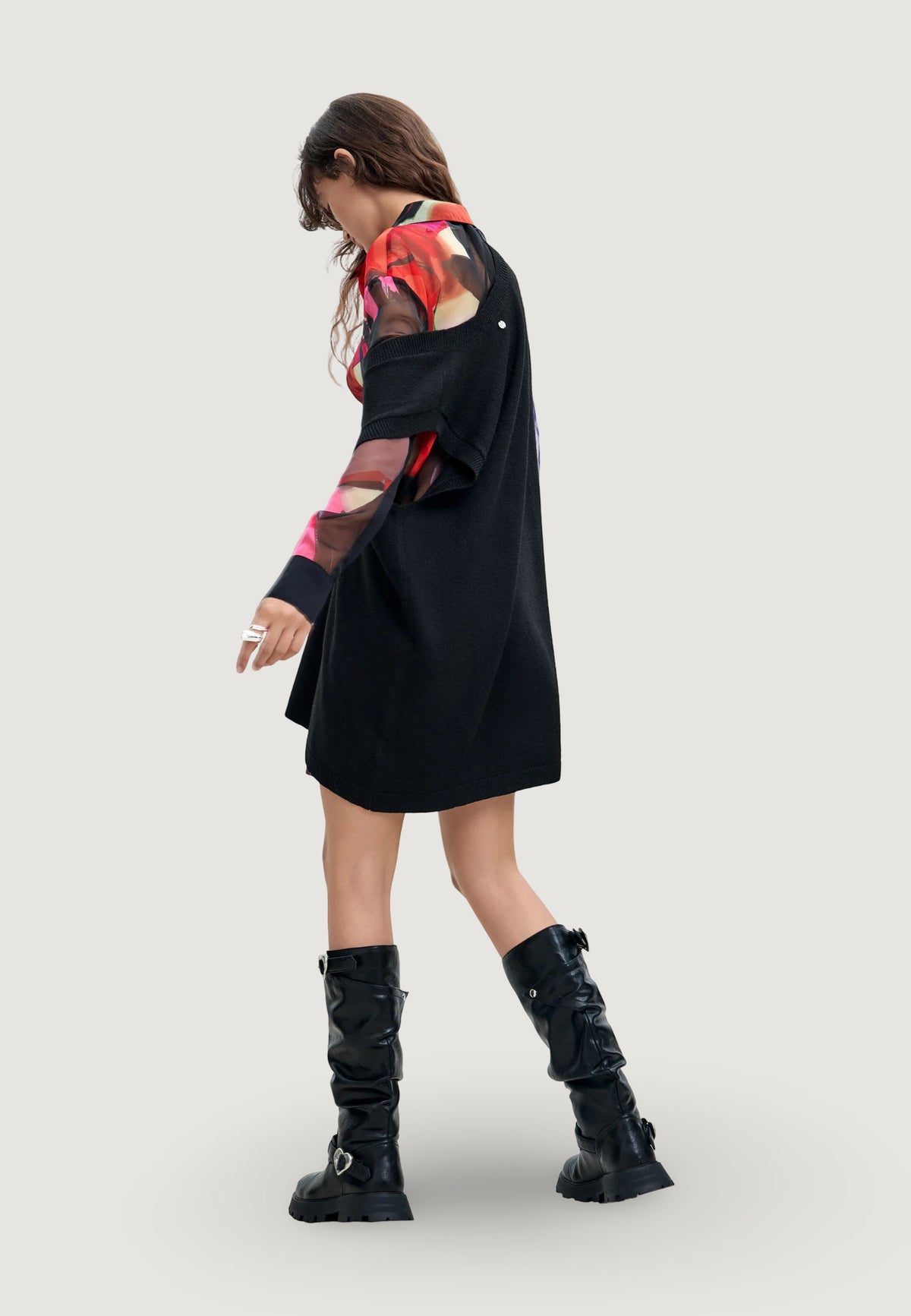 Desigual Mamen Lacroix Jurk – Zwart