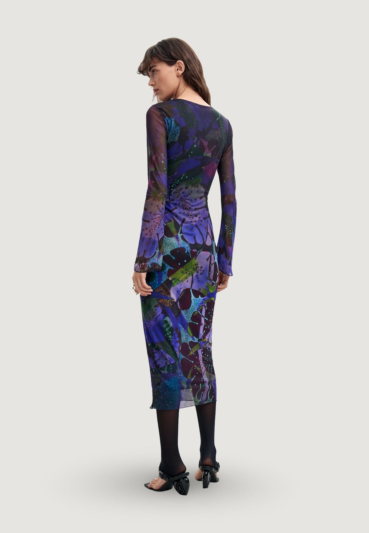 Desigual Leafs Lacroix Jurk – Meerkleurig