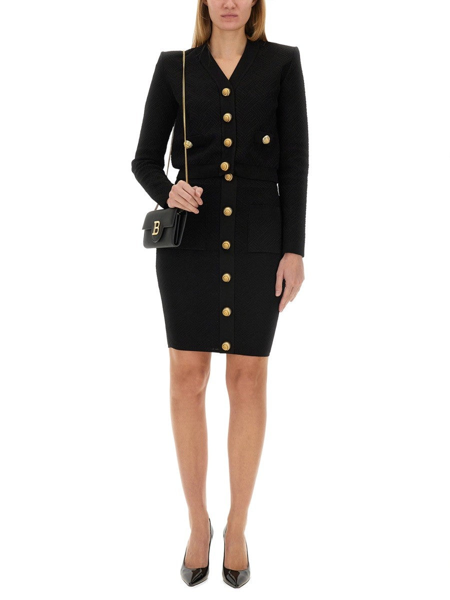 Balmain Vichy Rok – Zwart