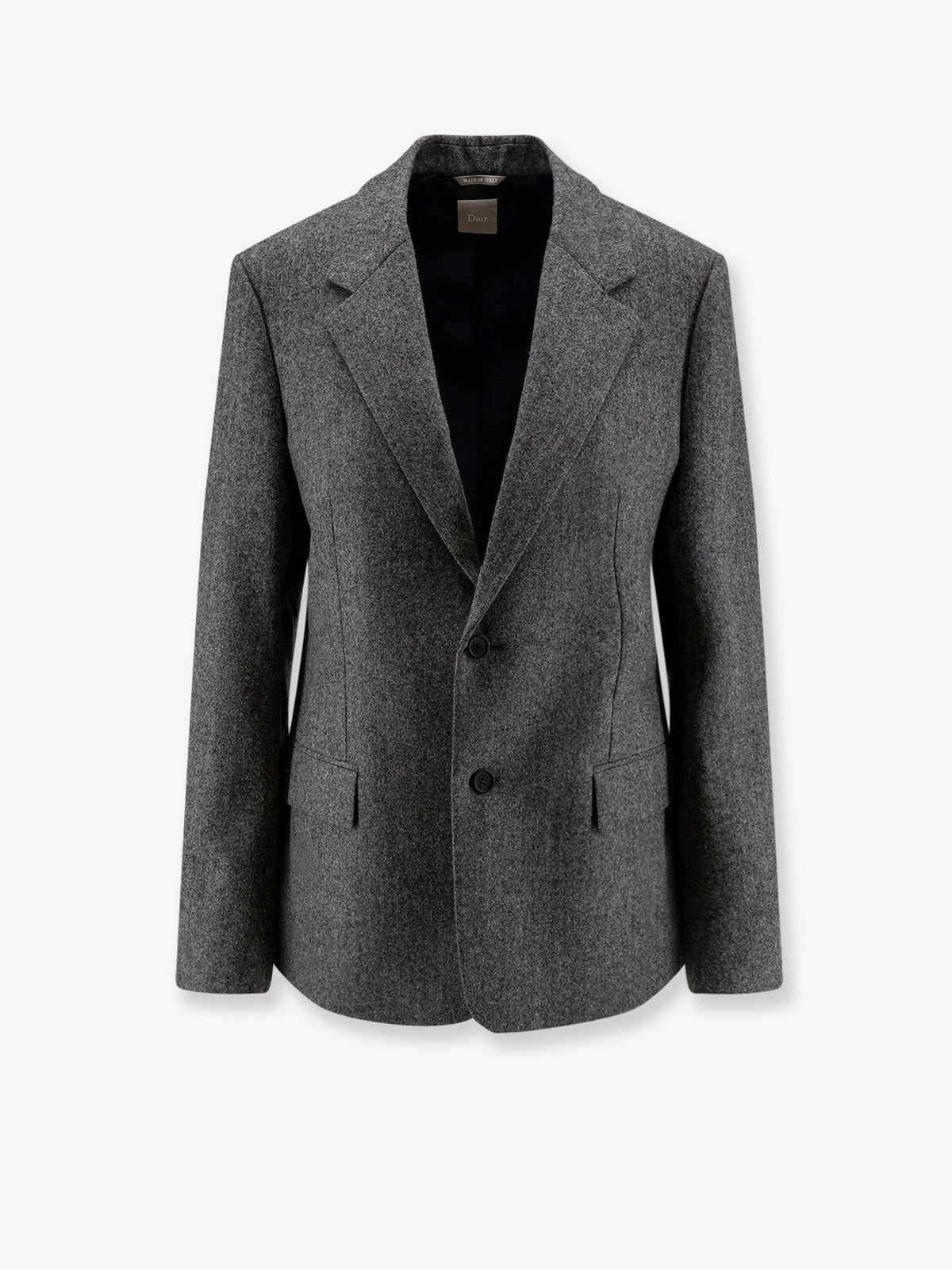 Christian Dior Blazer van scheerwol – Grijs