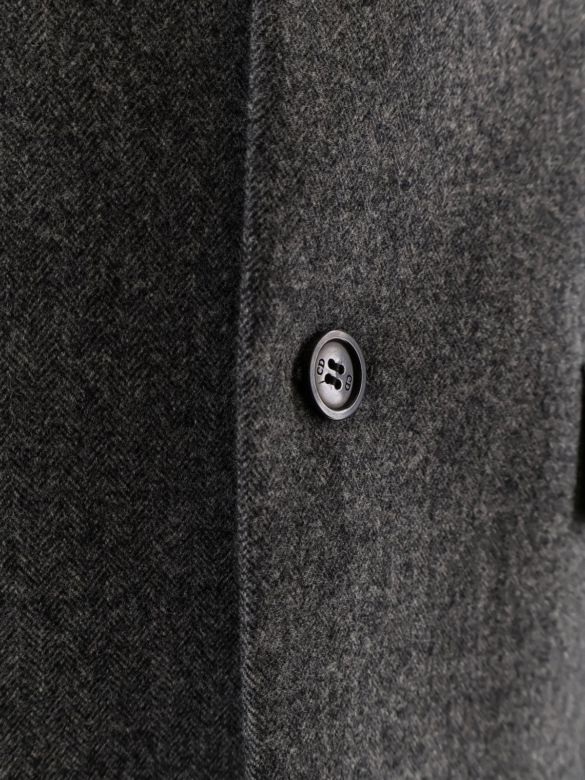 Christian Dior Blazer van scheerwol – Grijs