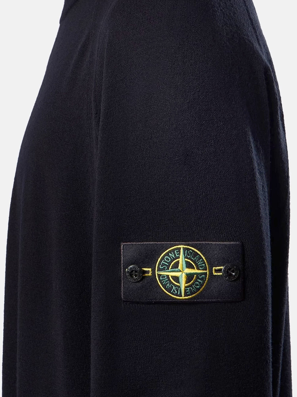 Stone Island Wollen Trui – Marineblauw