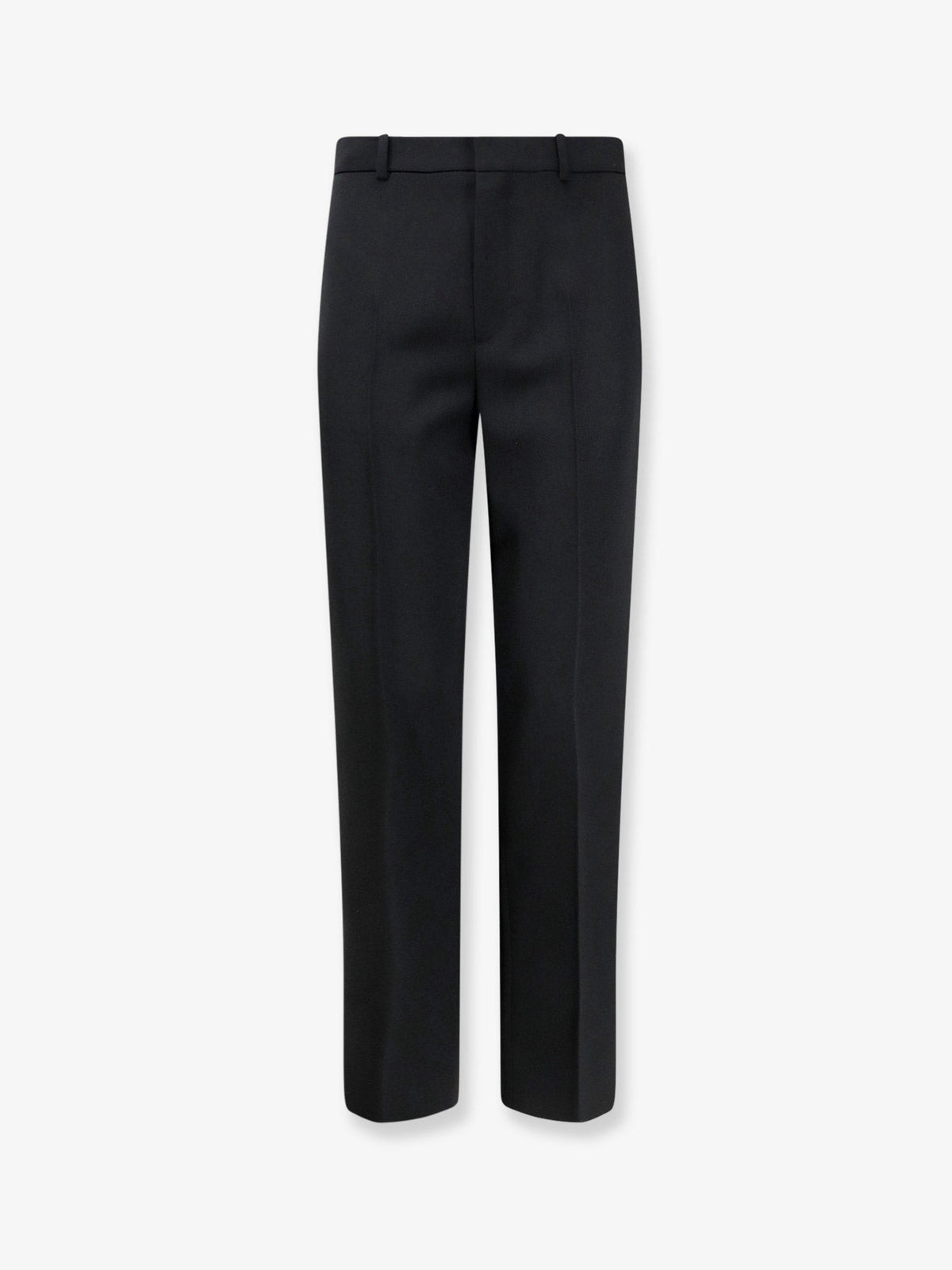Christian Dior Regular Fit Broek van scheerwol – Zwart