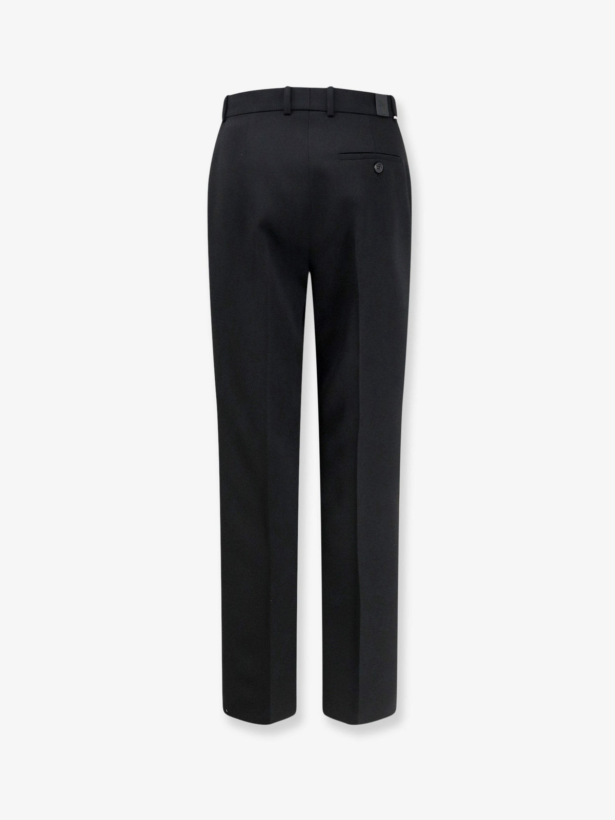 Christian Dior Regular Fit Broek van scheerwol – Zwart