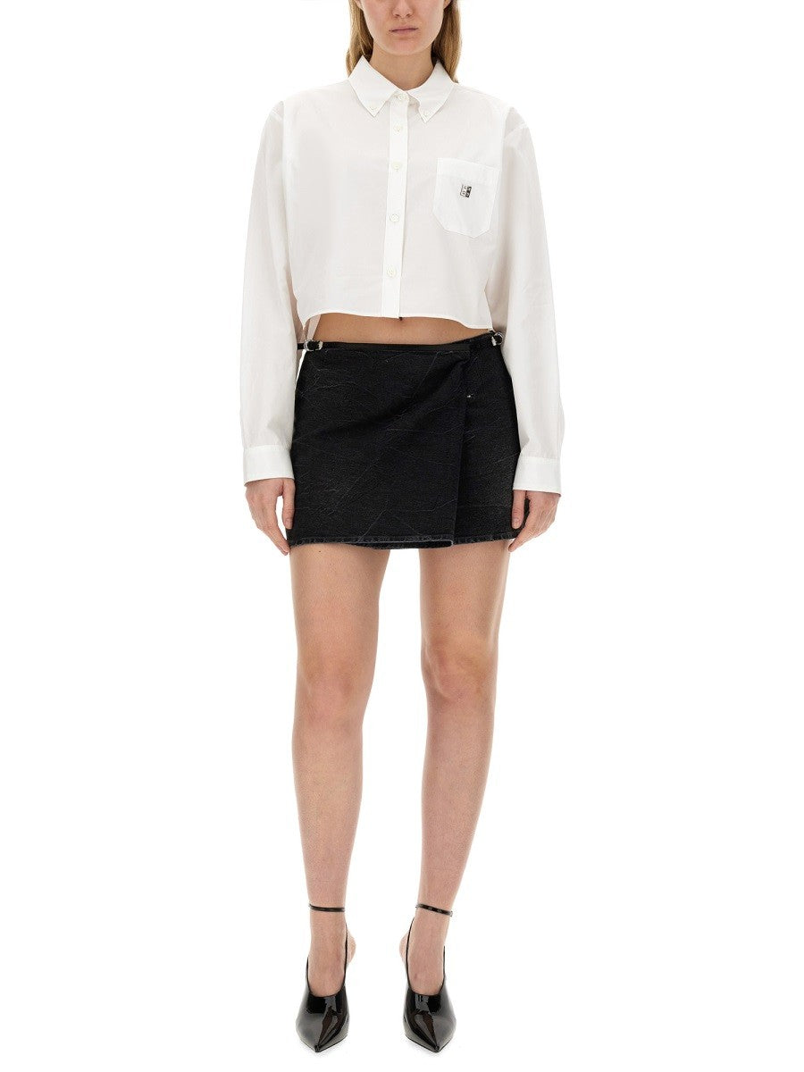 Givenchy Voyou Wikkelrok – Zwart