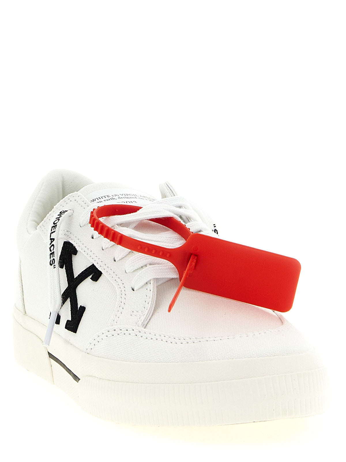 Off-White Vulcanized Sneakers – Wit / Zwart