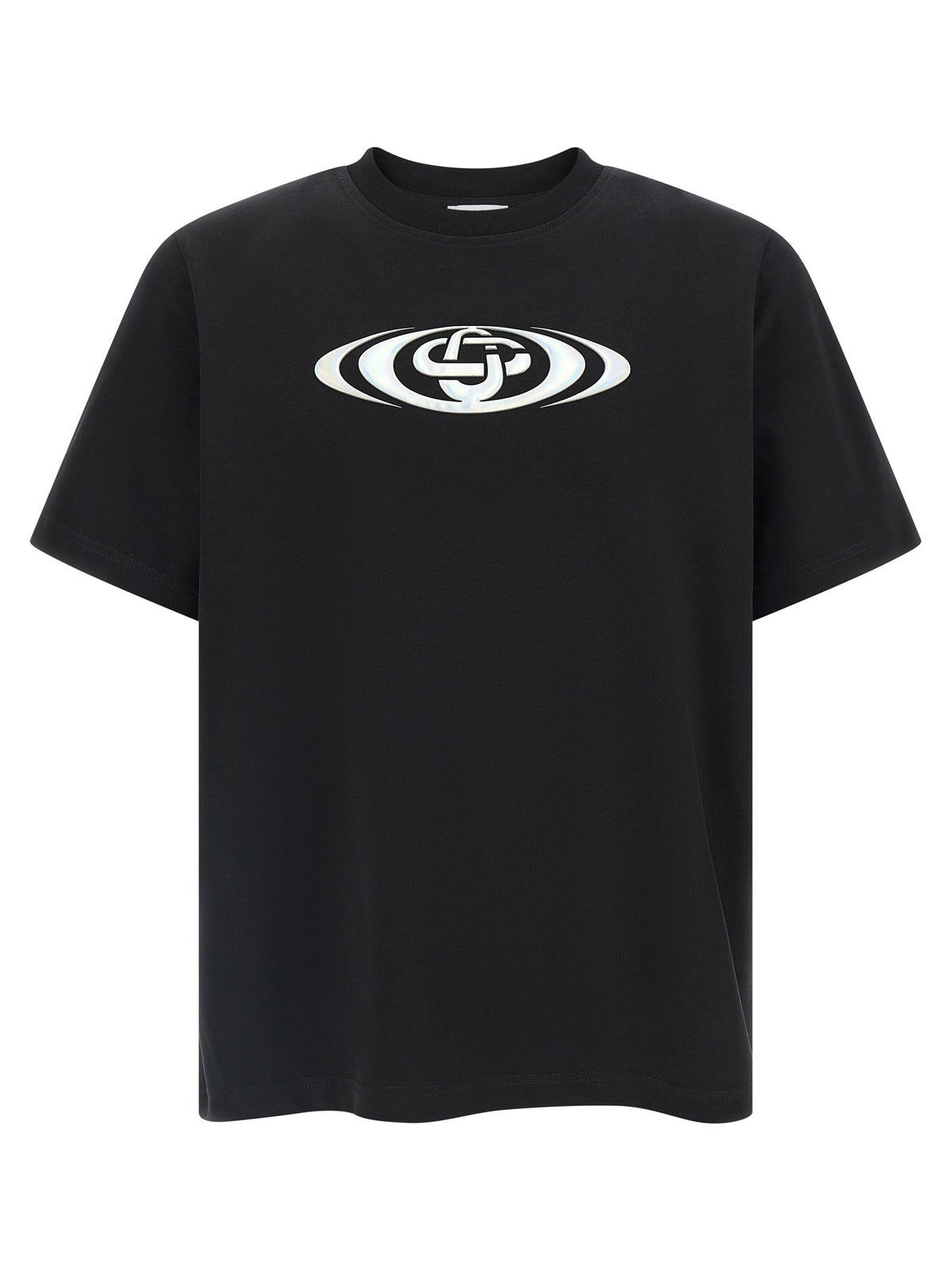 Casablanca Warped Logo T-shirt – Zwart