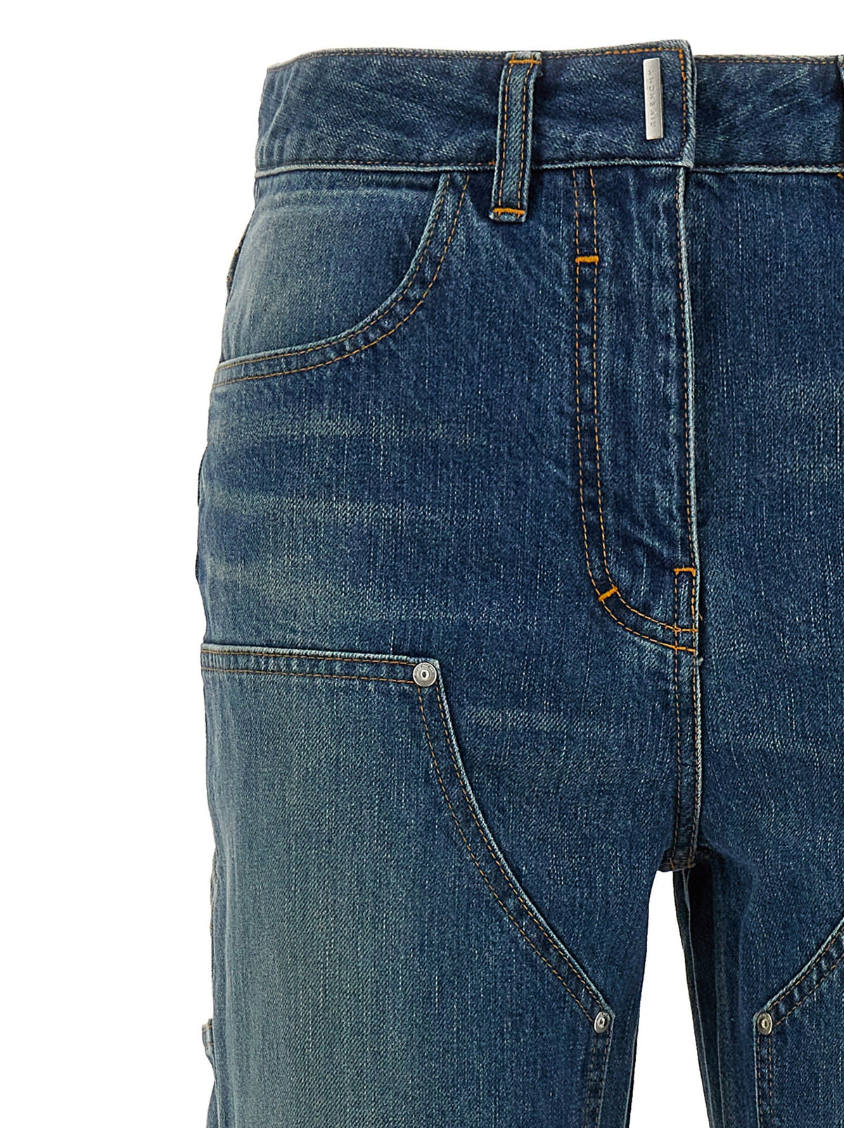 Givenchy Wide Leg Jeans – Middenblauw