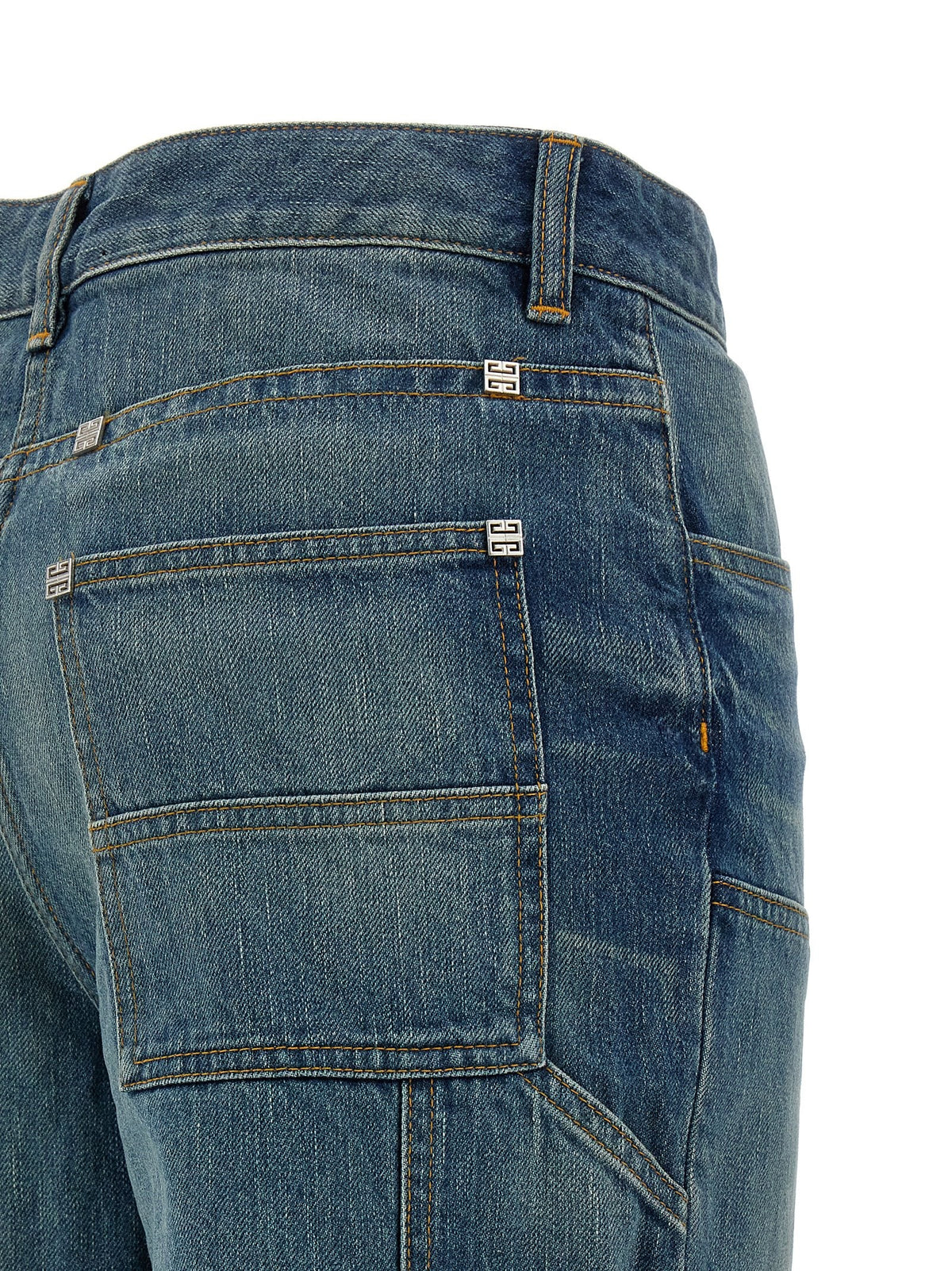 Givenchy Wide Leg Jeans – Middenblauw