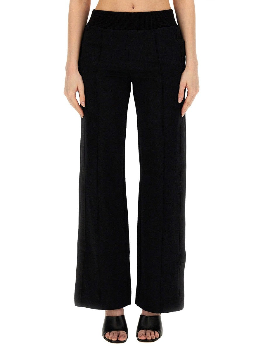 Off-White Broek met Wijde Pijpen – Zwart