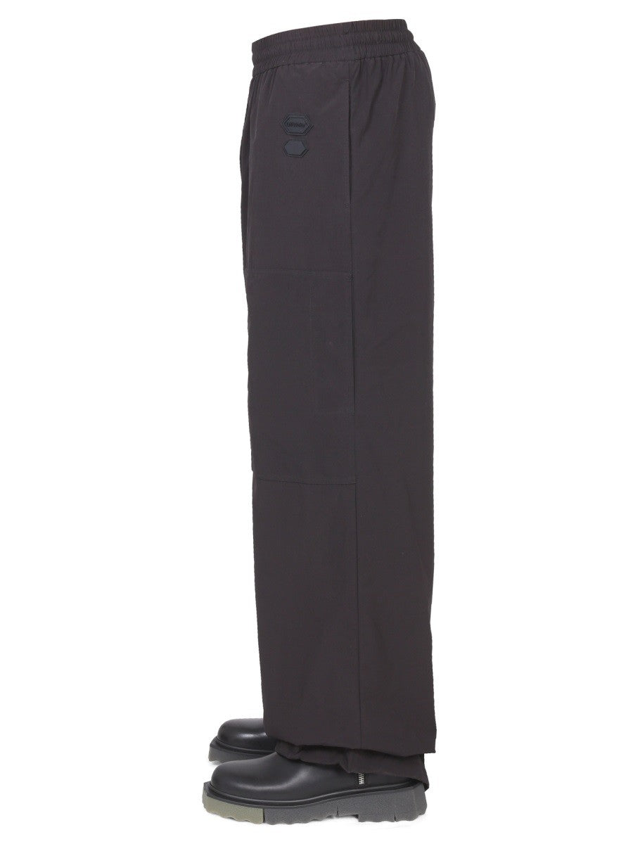 Off-White Broek met Wijde Pijpen Heren – Zwart