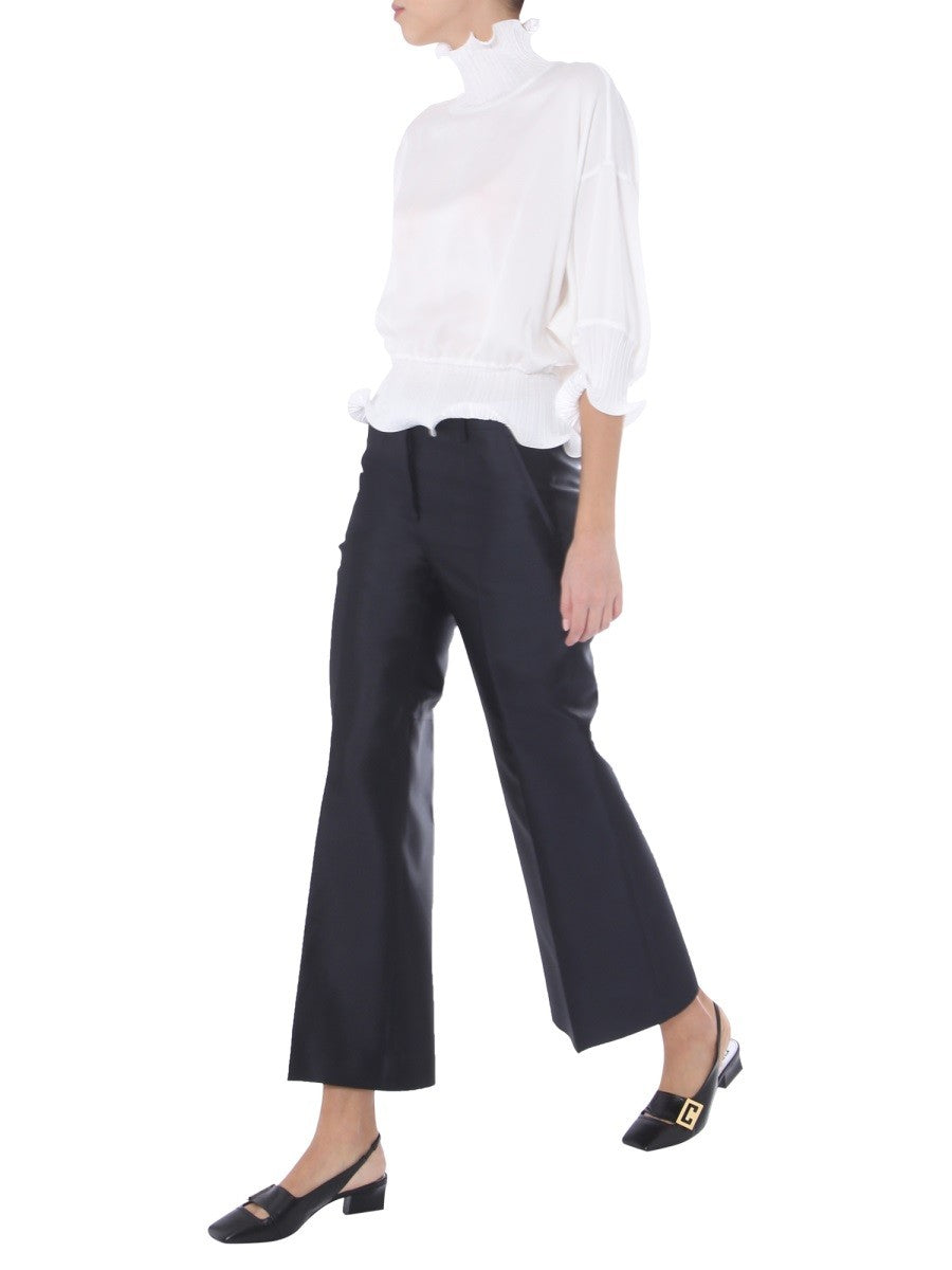 Givenchy Wijde Broek – Marineblauw