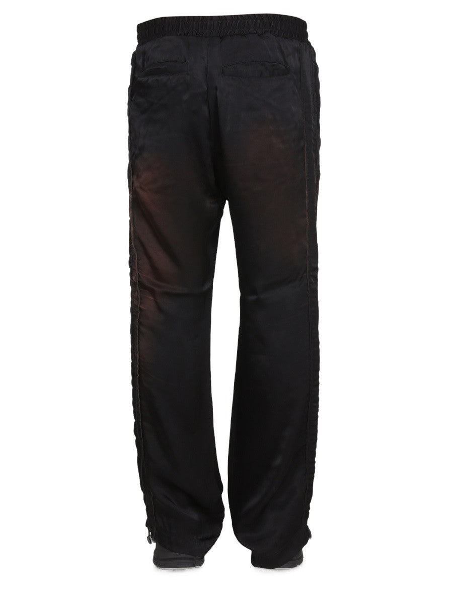 Diesel P-Winfred Satijnen broek – Zwart