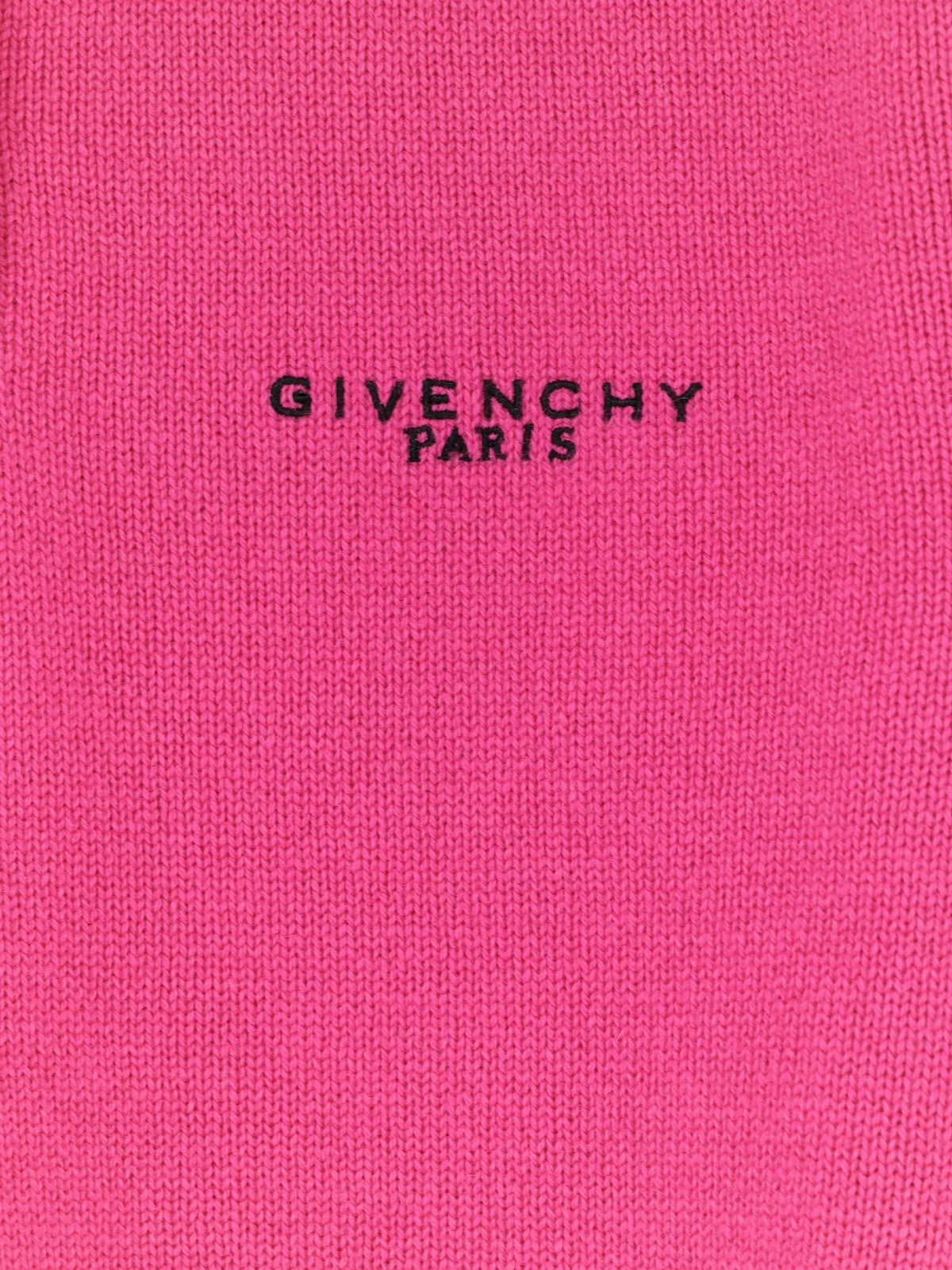 Givenchy Polo van wol en kasjmier – Fuchsia