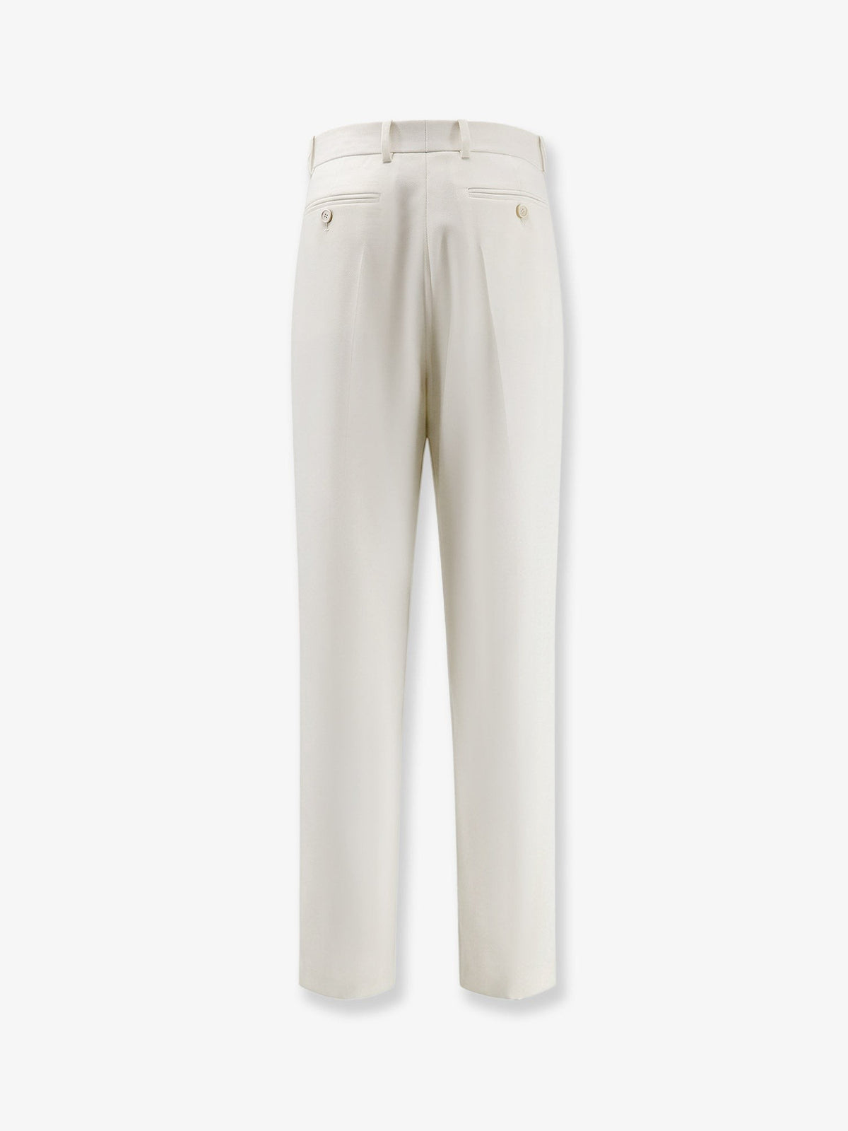 Givenchy Broek van wol en mohair – Wit