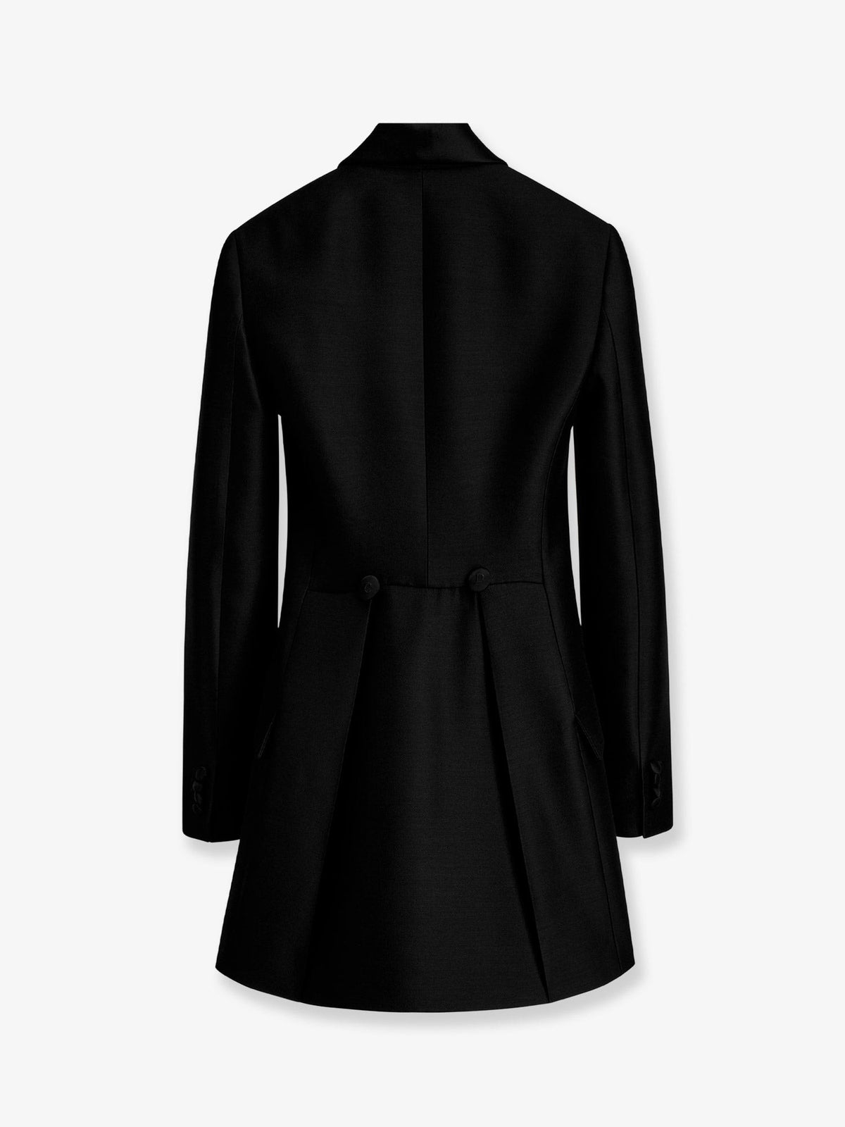 Christian Dior Smokingblazer van wol en zijde – Zwart
