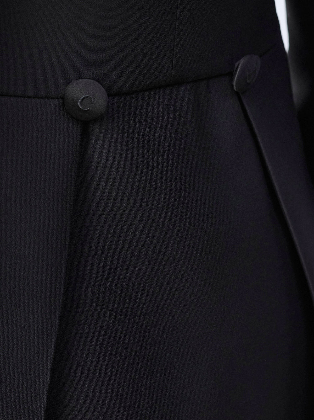 Christian Dior Smokingblazer van wol en zijde – Zwart