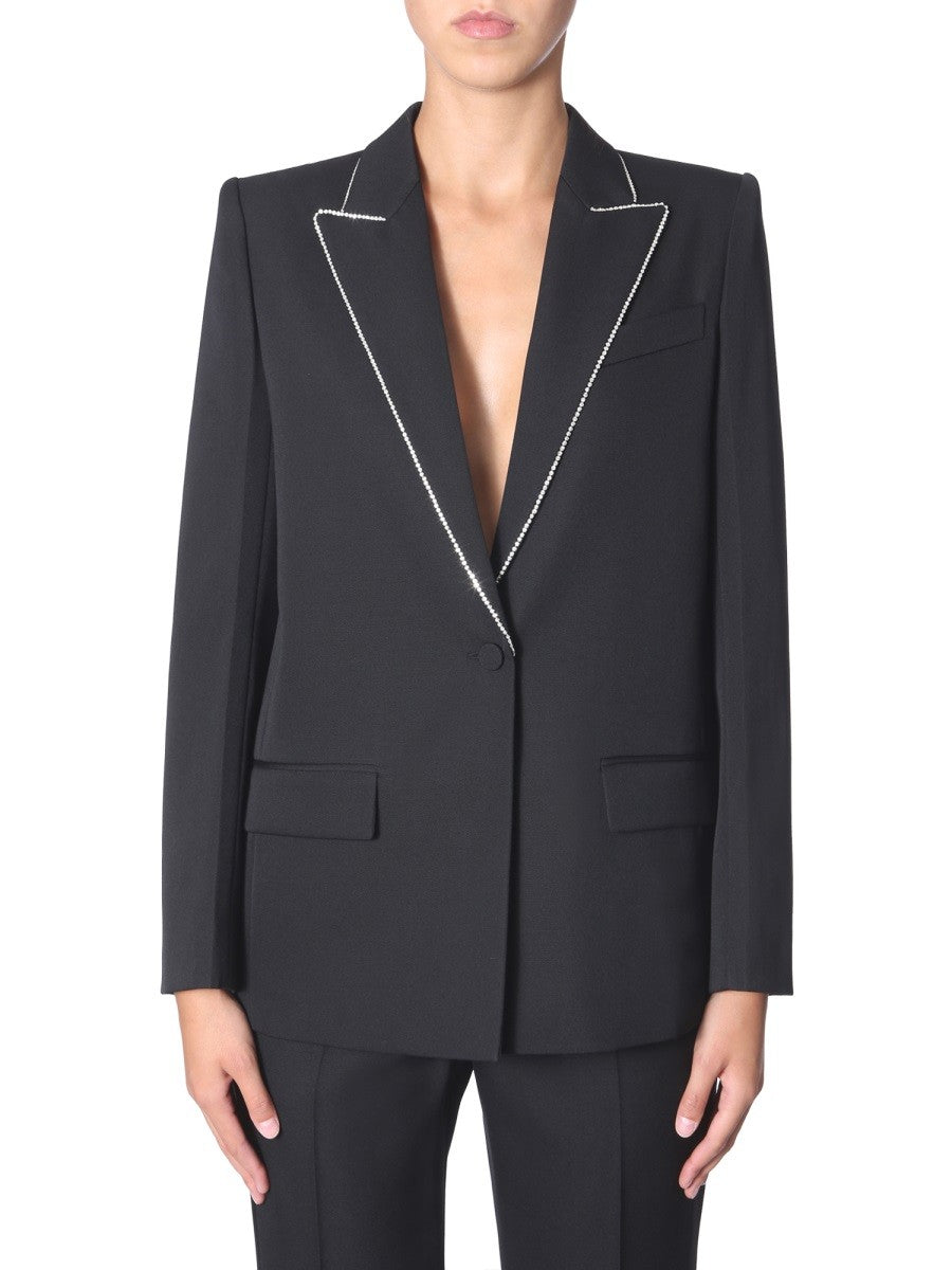 Givenchy Wollen Blazer met strass – Zwart