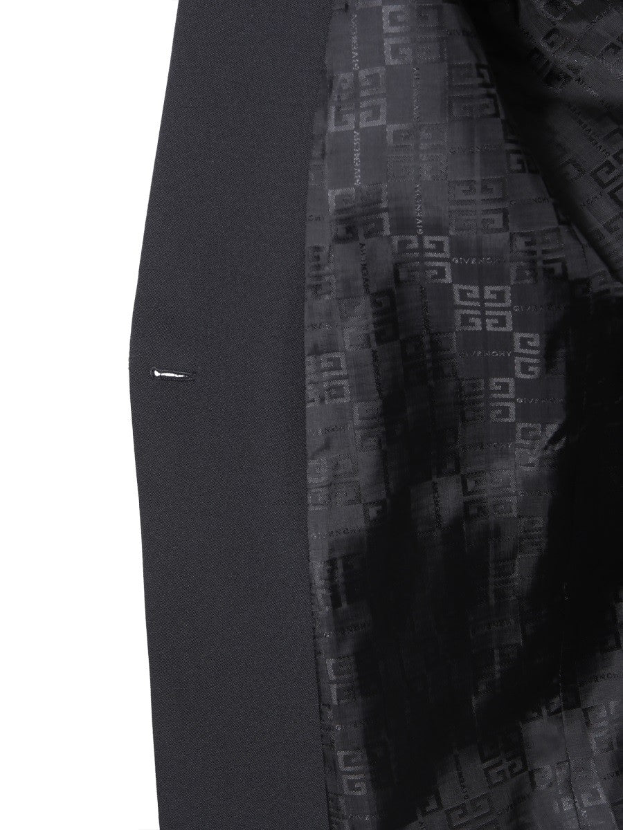 Givenchy Wollen Blazer met strass – Zwart