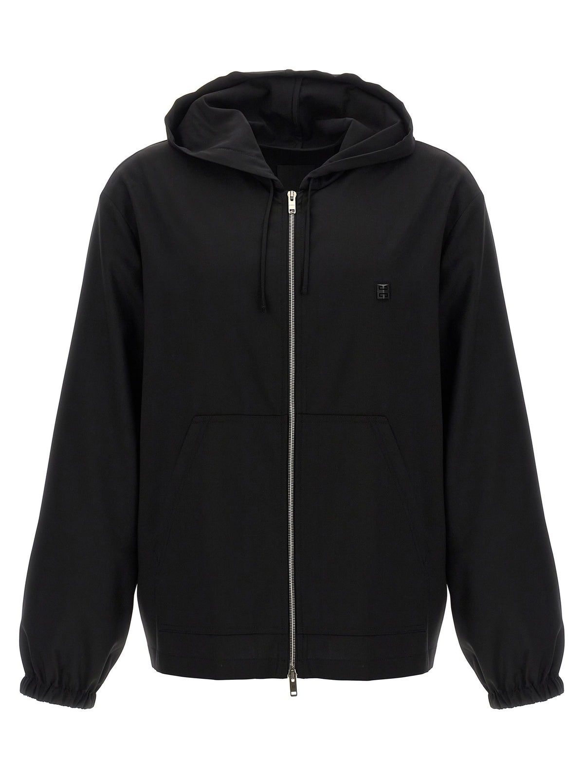 Givenchy Wollen Hoodie met rits – Zwart