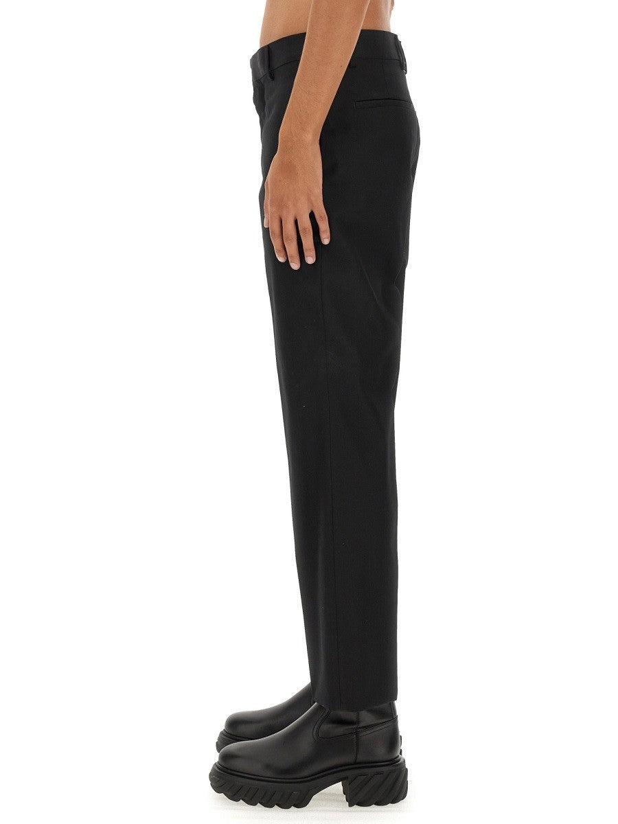 Off-White Wollen Broek – Zwart