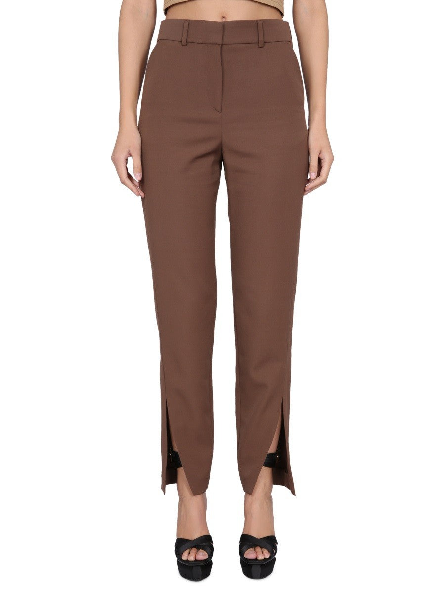 Balmain Wollen Broek – Bruin
