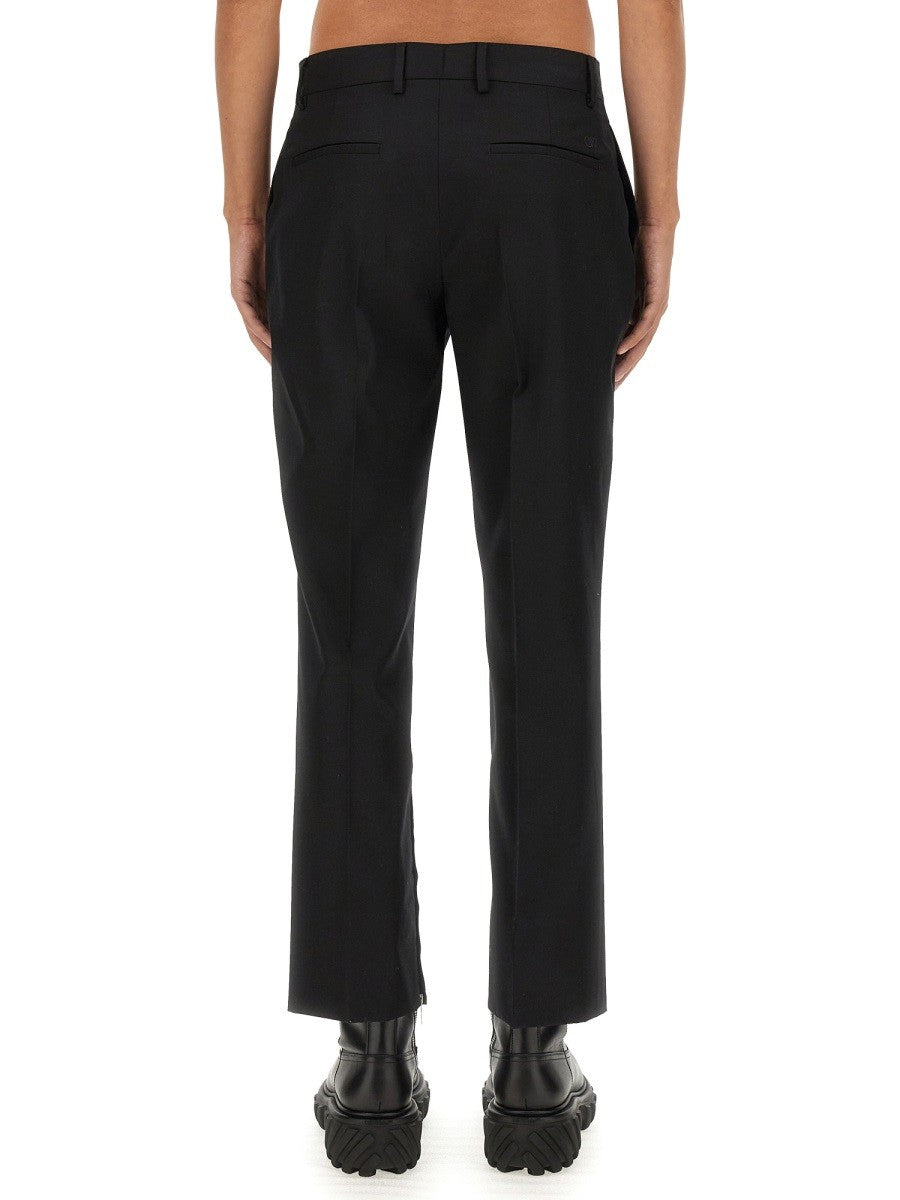 Off-White Wollen Broek – Zwart