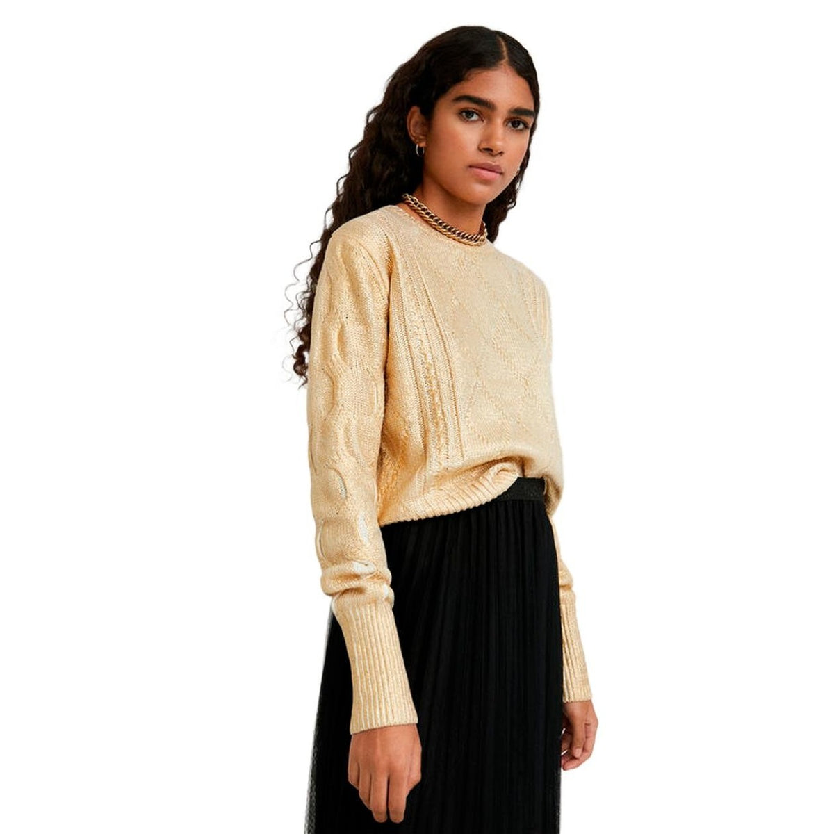 Desigual Trui – Goud