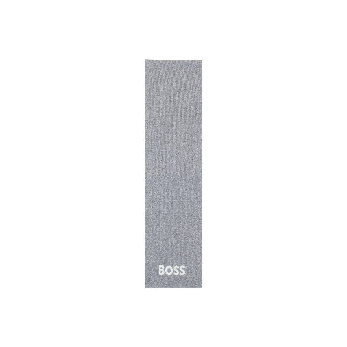 Boss Wollen sjaal met print – Grijs