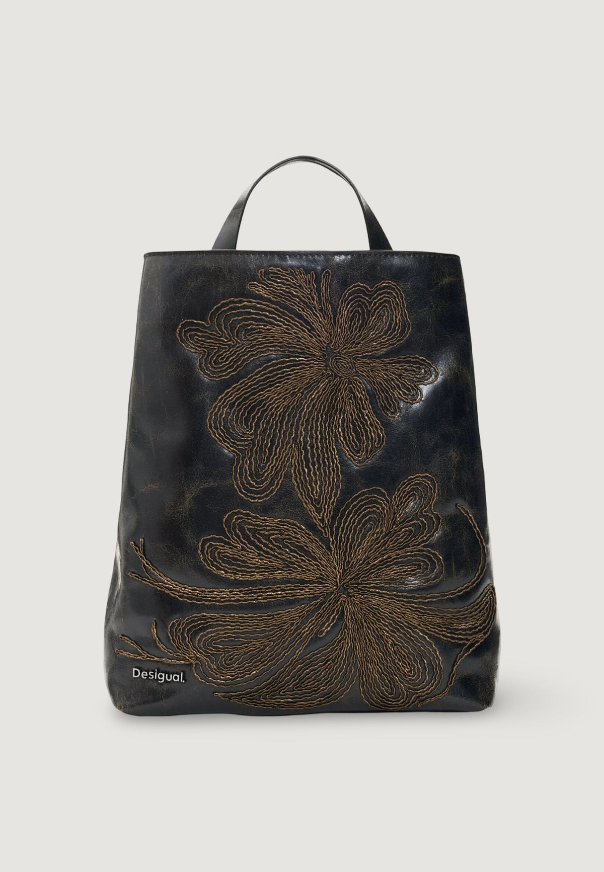 Desigual Mistral Sumy Mini Rugzak – Zwart / Bruin