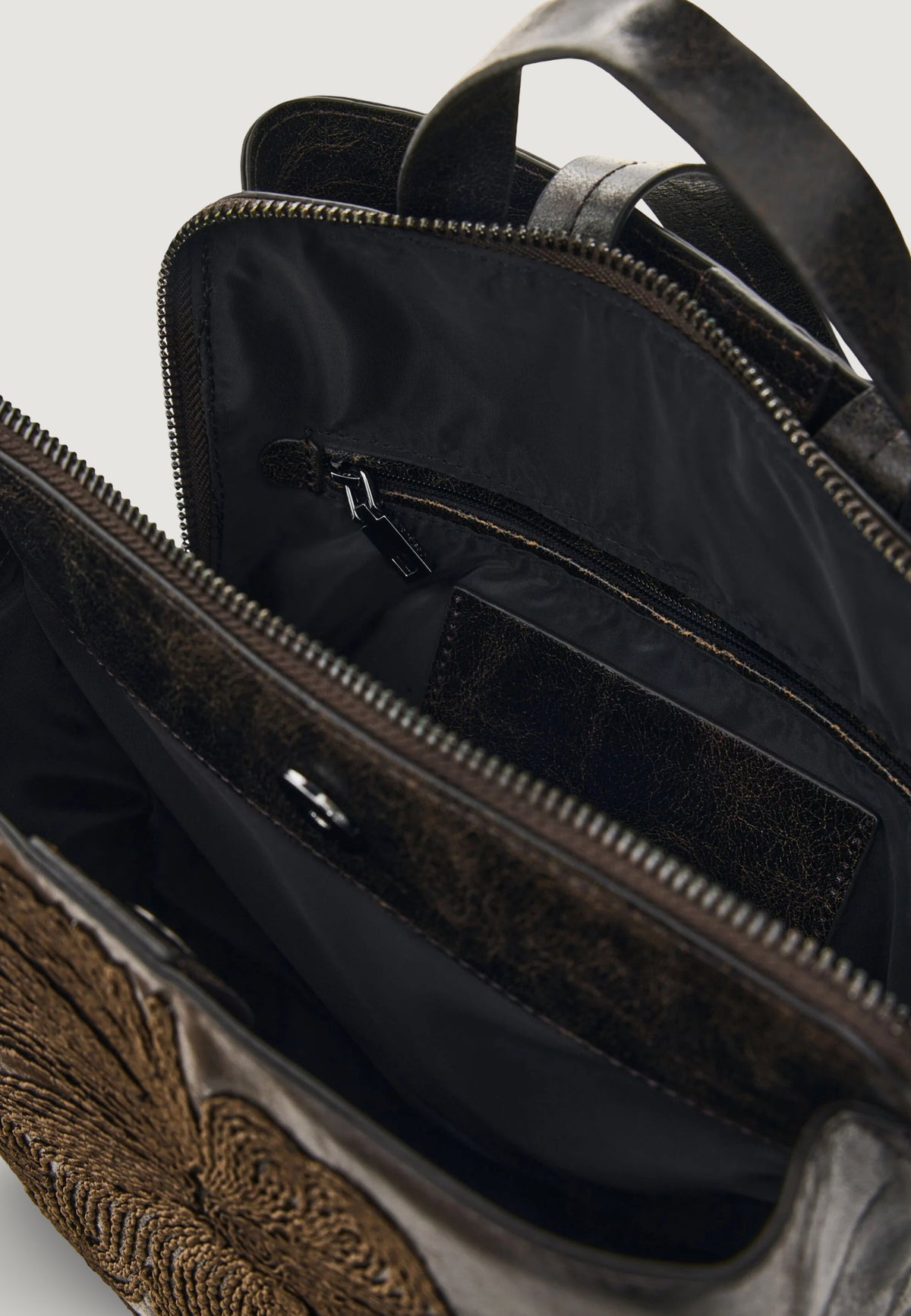 Desigual Mistral Sumy Mini Rugzak – Zwart / Bruin