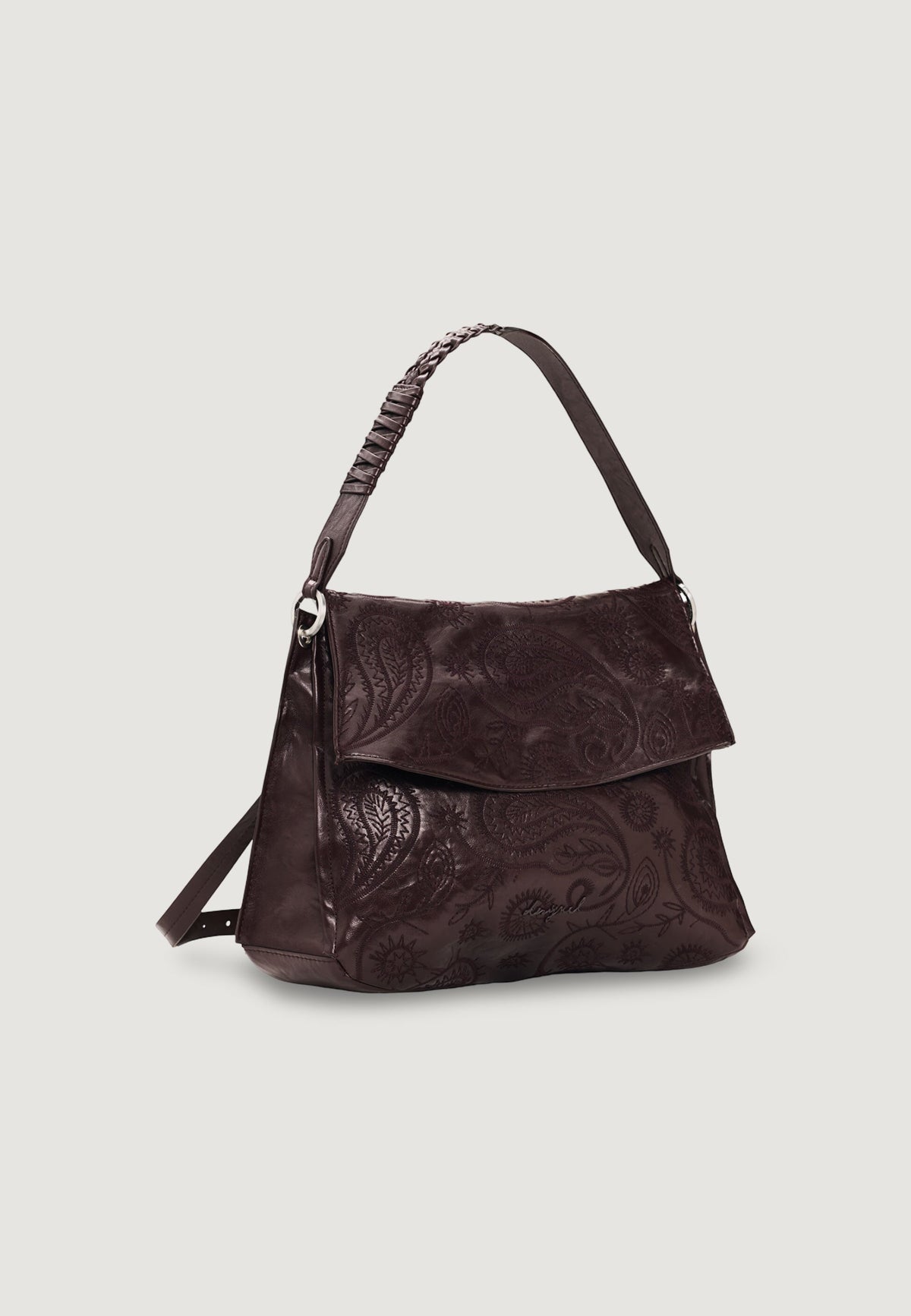 Desigual Siroco Posadas Rugzak met paisleymotief – Bruin