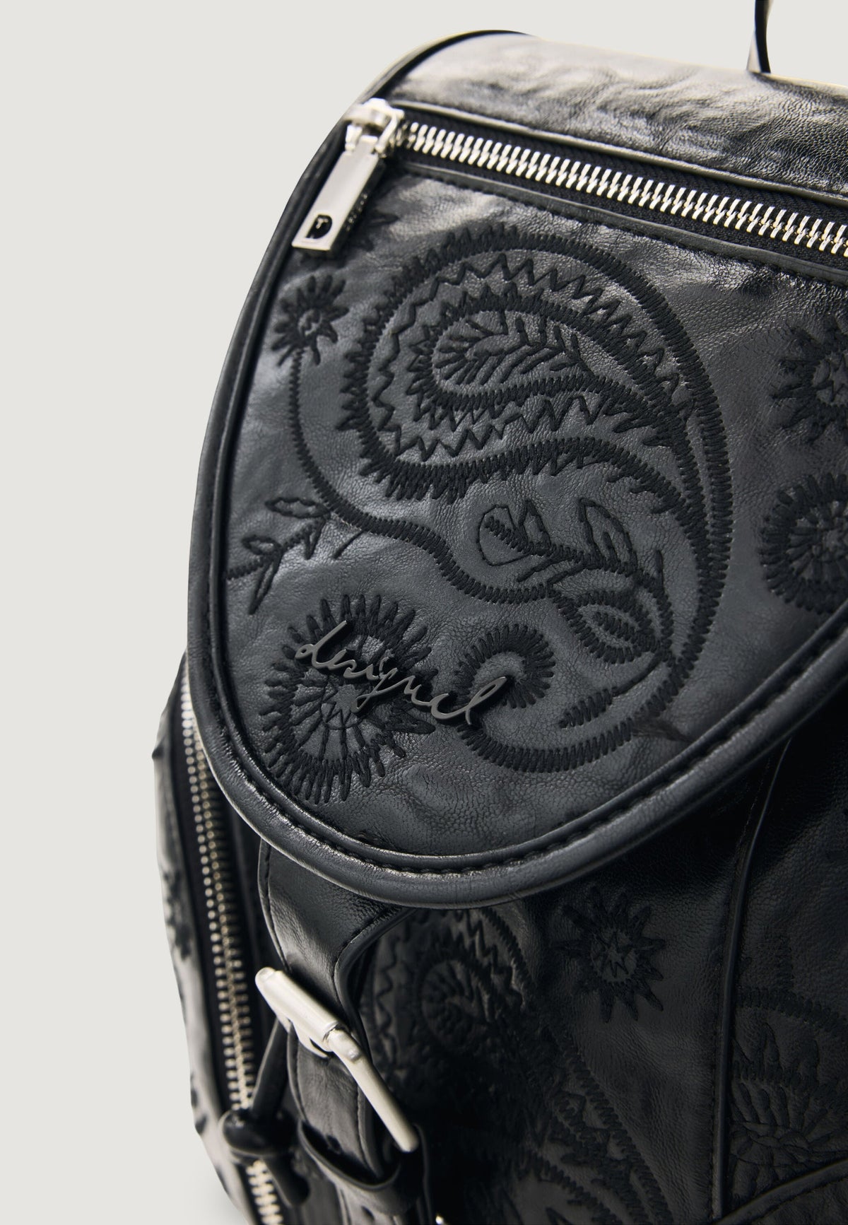 Desigual Siroco Tula Mini Rugzak – Zwart